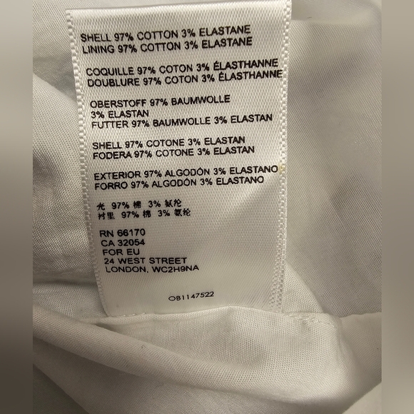 NEW Maeve Ryanne Asymmetric Nautical Stripe Peplum Flounce Ruffle Hem Midi Skirt - Picture 11 of 14